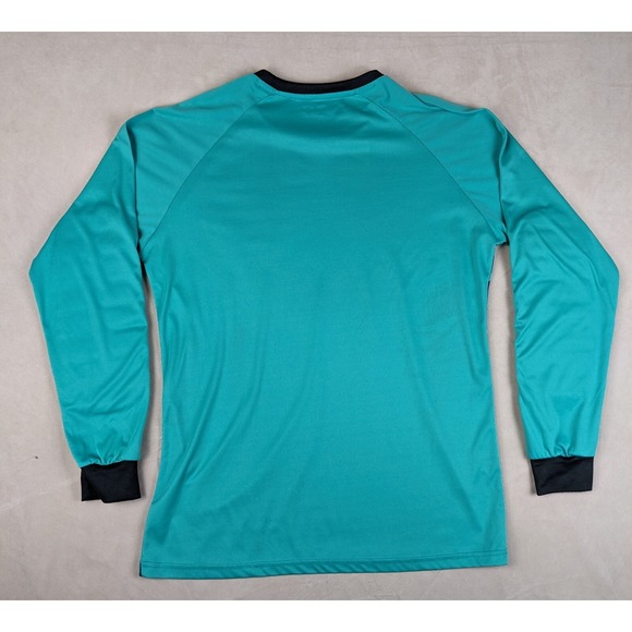 Kalci Soccer Large Goalie Goalkeeper Jersey Padded Elbow Geometric Stretch - Picture 14 of 16